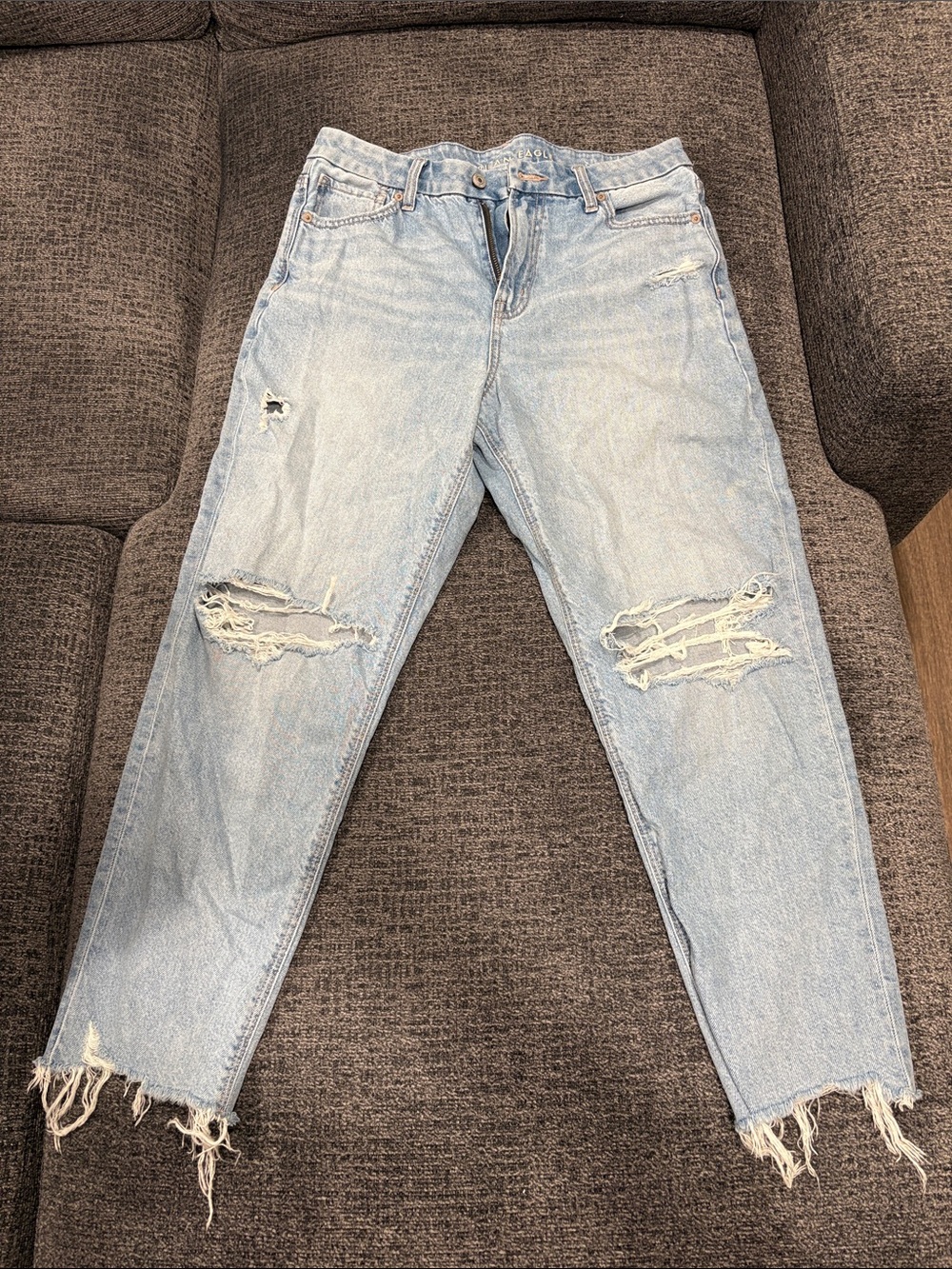 American eagle 10 short Light Blue Distressed Women’s Jeans